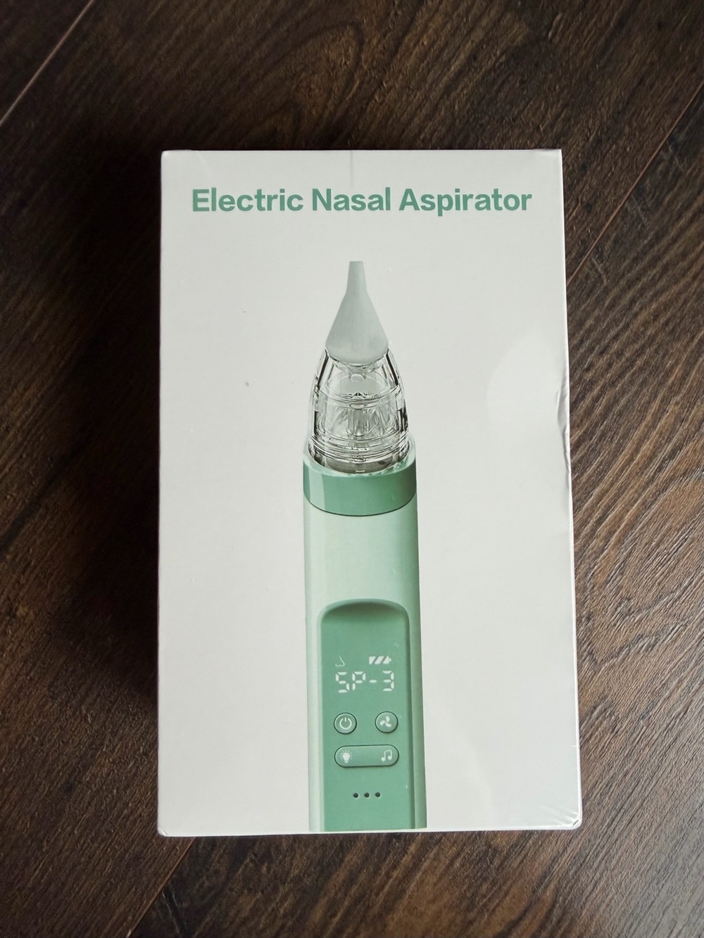 Electric Nasal Aspirator for Kids - Mint Green